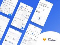 Friends Calendar Free App UI Design