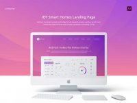 IOT Smart Home Free Landing Page Free Ui Kit