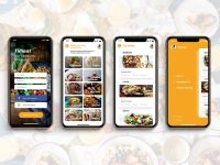 Meal Planner Concept App Free UI Kit for Sketch
