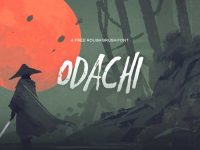 Odachi Free Brush Font
