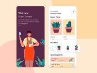 Plant Care Free App UI Kit