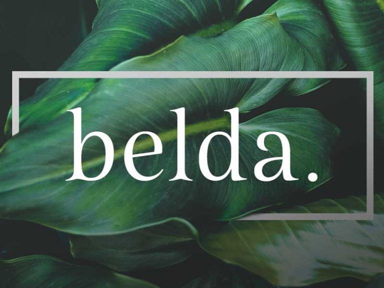 Belda Free Font