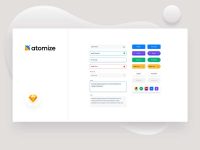 Free Atomize UI Design Framework for Sketch