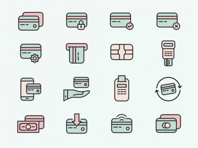 Free Credit Card Vector Icons
