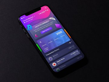 Free Cryptocurrency Mobile App UI Design