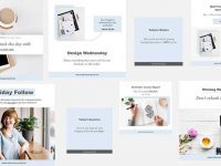 Free Instagram Templates for Female Bloggers