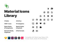 Free Material Icons Library