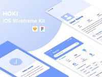 Free Mobile Wireframe Kit