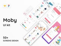 Free Moby e-Commerce UI Kit