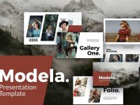 Free Modela Business Powerpoint Template
