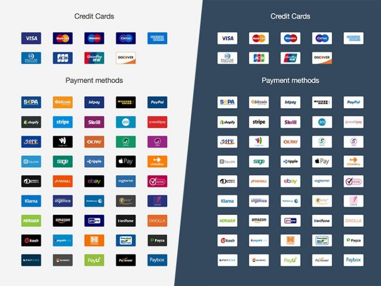 Free Payment Icon Set for Sketch