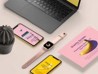 Free Web and Mobile Devices Mockup