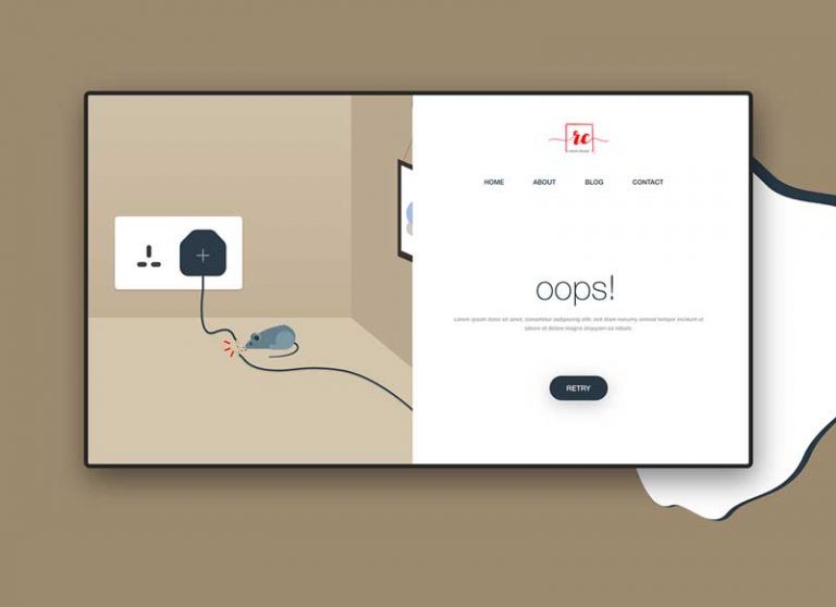 Free Web and Mobile Error Illustrations Vol. 2