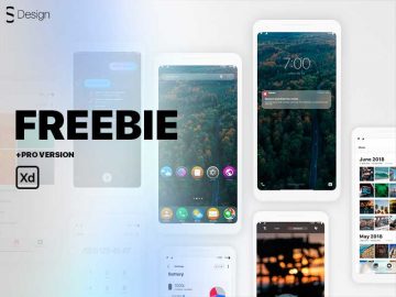 Free Zero X6 Mobile UI Kit for Adobe XD