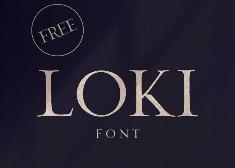 Loki Free Sans Serif Brush Font