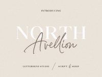 North Avellion Free Font Duo