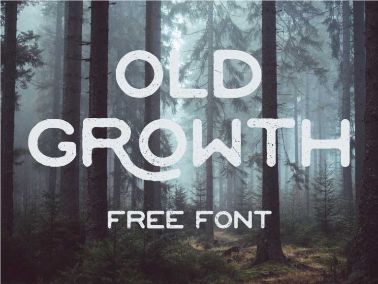 Old Growth Free Font