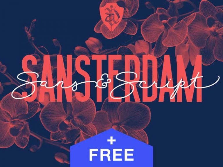 Sansterdam Free Font