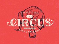 The Circus Free Display Font