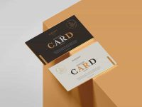 Free Elegant Business Card PSD Mockup