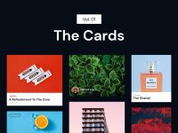 Free Info Cards UI Kit for Adobe XD
