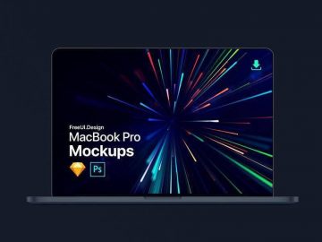 Free Mac Book Pro Mockup