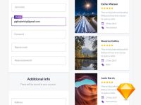 Free Mobile UI Components for Sketch