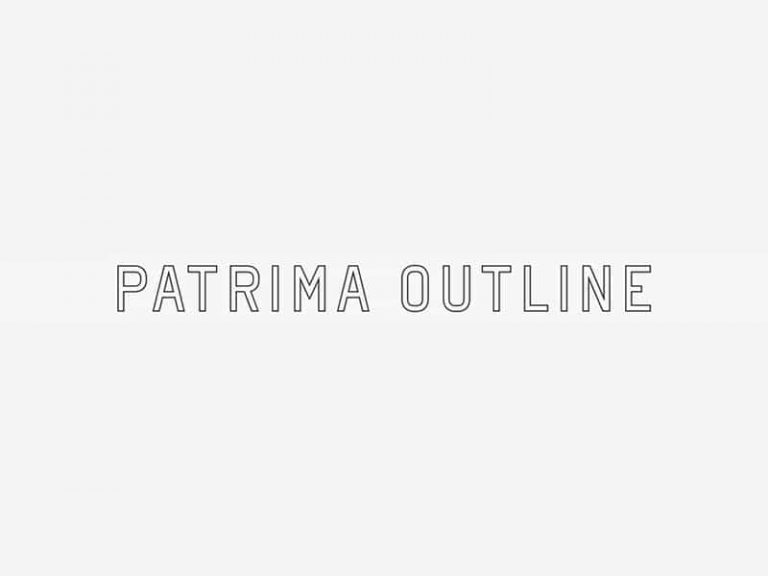 Free Patrima Outline Typeface