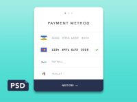 Free Payment Method UI Design