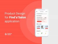 Free Salon Finder App UI Kit
