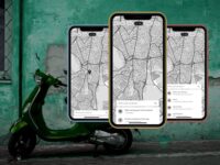 Free Transport Service Tracker App UI Design