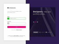 Free Web Sign In Page UI Design