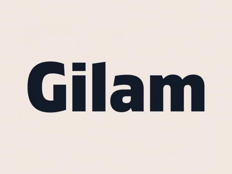 Free Gilam Font