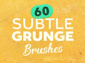 6 Free Subtle Grunge Brushes