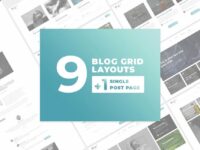 9 Free Blog PSD Layouts