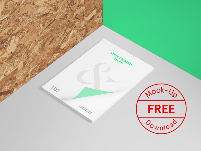 Download Free Letterhead PSD Mockup - Free Mockups | Freebiefy