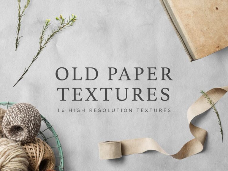 Free Vintage Paper Textures Set