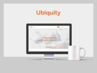 Ubiquity Free Web UI XD Template