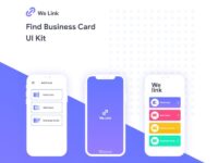 Free Business Card App for Adobe XD