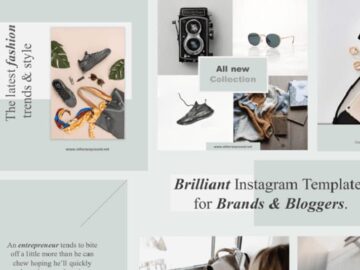 Free Instagram Templates for Brands & Bloggers