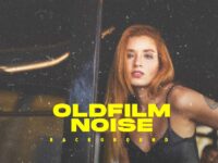 Free Old Noise Film Overlay Background