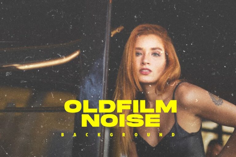 Free Old Noise Film Overlay Background