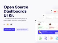 Free Open Source Dashboards UI Kit