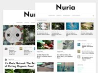 Nuria Free Responsive Blogging WordPress Theme