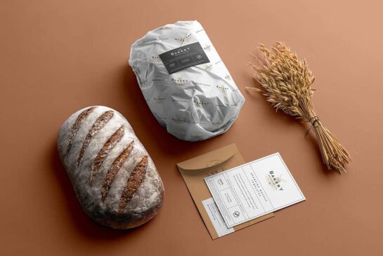 Download Free Bakery Branding PSD Mockup to Download - Free PSD Mockups