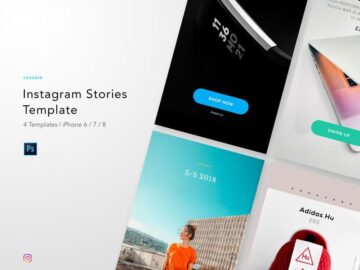 Free E-Commerce Instagram Story Template