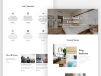 Free Luxury Hotel HTML Website Template
