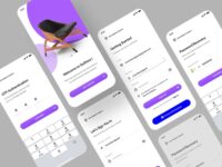 Free Mobile Sign in and Sign up UI Kit