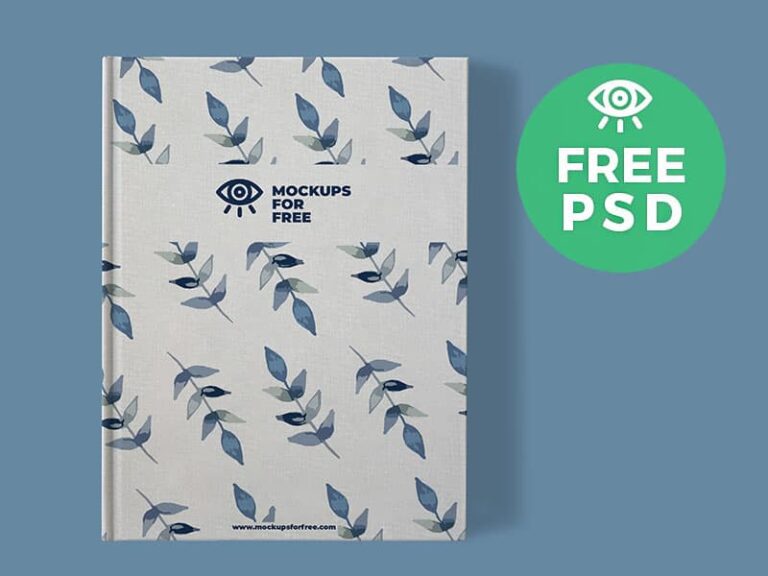 Free Photo-based Book Cover PSD Mockup