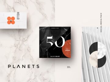 Free Planets Social Media Pack